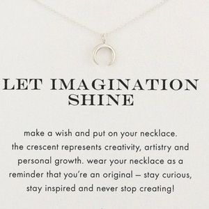 Crescent Moon Dainty Necklace